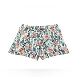 Cynthia Rowley Sleepwear Pajama Shorts XL Floral Print